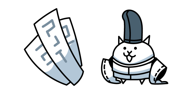 The Battle Cats Onmyoji Cat and her Talisman