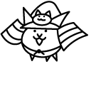 The Battle Cats Samurai Cat cursor