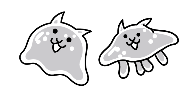 The Battle Cats Slime Cat and Jellycat
