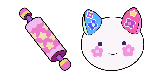 Bee and PuppyCat Moully and Rolling Pin