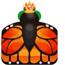 Blooket Butterfly cursor