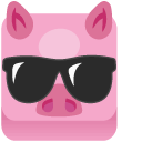 Blooket Party Pig cursor
