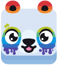 Blooket Rainbow Panda cursor