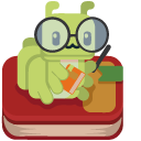 Blooket Wise Caterpillar cursor