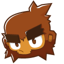 Bloons Tower Defense 6 Cave Monkey cursor