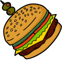 Bob's Burgers Bob and Burger pointer