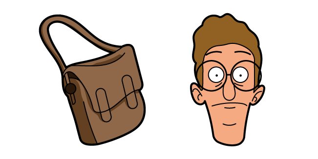 Bob's Burgers Grover Fischoeder and Side Bag