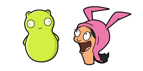 Bob's Burgers Louise Belcher and Kuchi Kopi