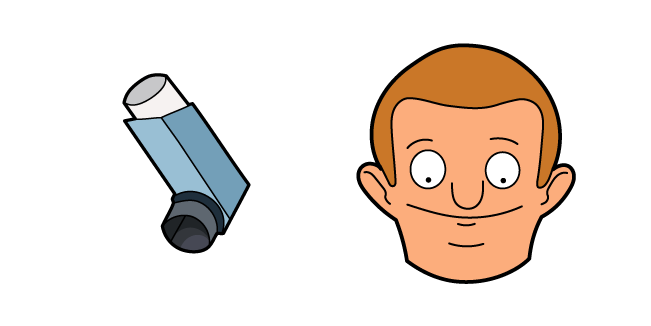 Bob's Burgers Regular Sized Rudy and Inhaler