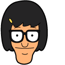 Bob's Burgers Tina Belcher and Chariot cursor