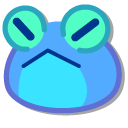 Boom Slingers Blue Frog cursor