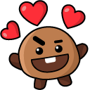 BTS BT21 Shooky cursor