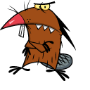 Angry Beavers Norbert and Daggett cursor