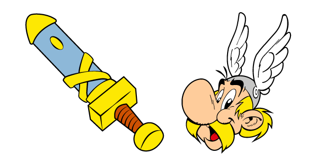 Asterix with a Sword