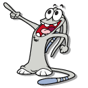 Catscratch Waffle and Mr. Blik pointer