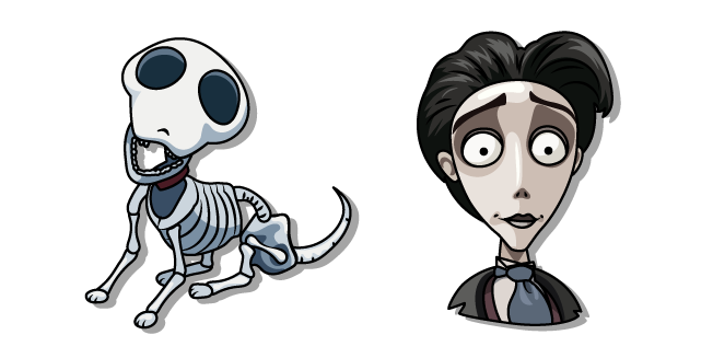 Corpse Bride Victor Van Dort and Scraps