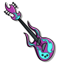 Danny Phantom Ember McLain and Guitar pointer