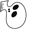 Danny Phantom Sam Manson and Skull pointer