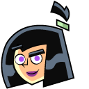 Danny Phantom Sam Manson and Skull cursor