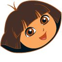 Dora the Explorer Dora and Boots the Monkey cursor