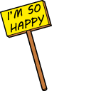 Droopy I'm So Happy pointer