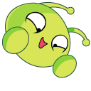 Final Space Mooncake and Gary Goodspeed pointer