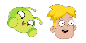 Final Space Mooncake and Gary Goodspeed