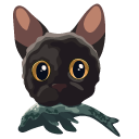 Flow the Black Cat cursor