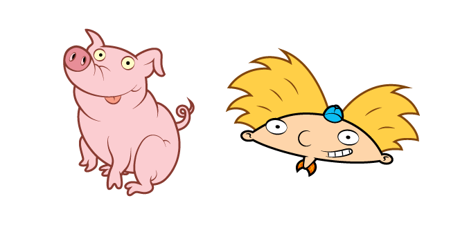 Hey Arnold! Arnold Shortman and Pig