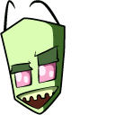 Invader Zim Almighty Tallest Red cursor