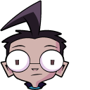 Invader Zim Dib Membrane cursor