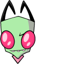 Invader Zim cursor