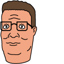 King of the Hill Hank and a Spatula cursor
