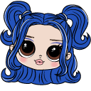 L.O.L. Surprise! Moonlight B.B. and Black Cup cursor