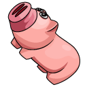 LazyTown Stingy and his Piggy Bank pointer