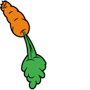 Looney Tunes Bugs Bunny and Carrot pointer