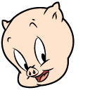 Looney Tunes Porky Pig cursor