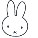 Miffy & Friends Miffy and Brush cursor