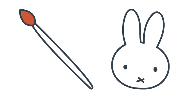 Miffy & Friends Miffy and Brush