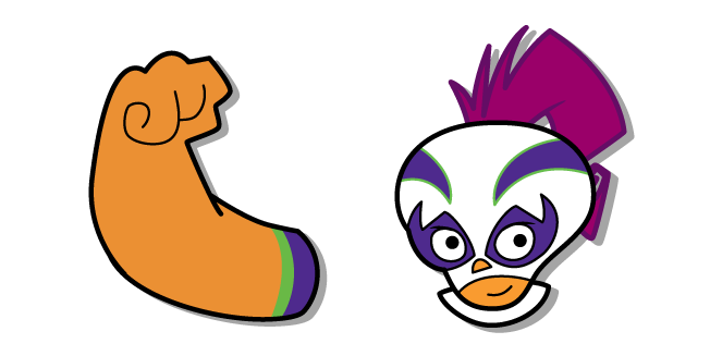 Mucha Lucha Buena Girl and her Arm