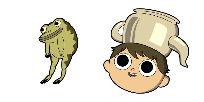 Over The Garden Wall Gregory and Frog