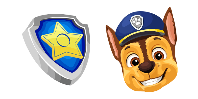 Paw Patrol Chase and Pup Tag