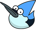 Regular Show Mordecai and Rigby pointer