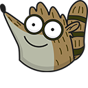 Regular Show Mordecai and Rigby cursor