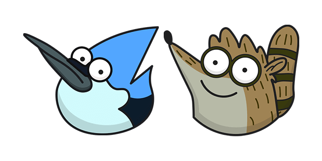 Regular Show Mordecai and Rigby