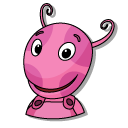 The Backyardigans Uniqua and her Butterfly Net cursor