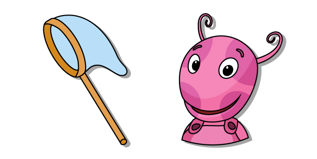 The Backyardigans Uniqua and her Butterfly Net