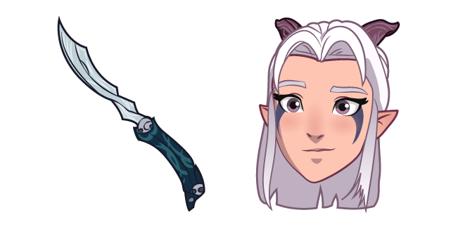 The Dragon Prince Rayla and Dagger