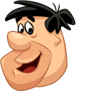 The Flintstones Fred Flintstone and Golf Club cursor