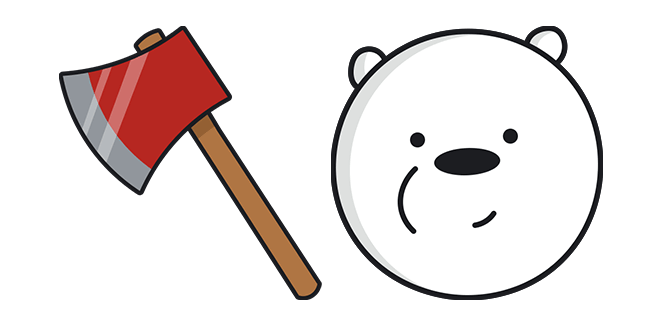 We Bare Bears Ice Bear Fire Axe